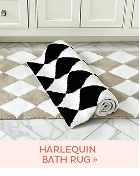 Harlequin Bath Rug