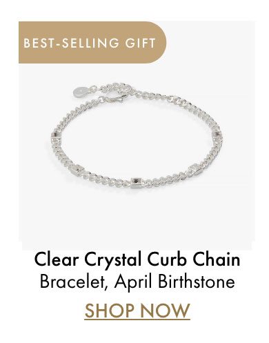 Clear Crystal Curb Chain | Buy More, Save More