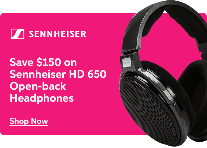 Save $150 on Sennheiser HD 650 Open-back Headphones