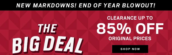 The Big Deal Clearance up to 85% off - Shop Now