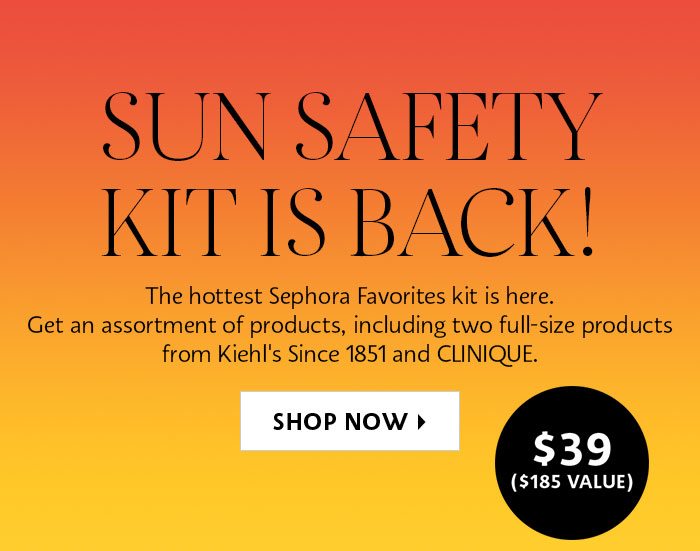 Sun Safety Kit is Back