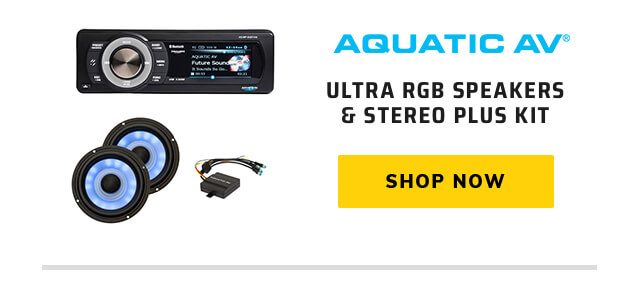Aquatic AV Ultra RGB Speakers & Stereo Plus Kit