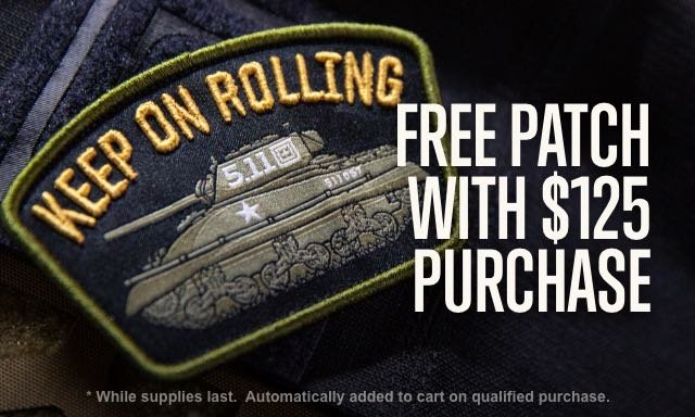 free patch with $125 with purchase