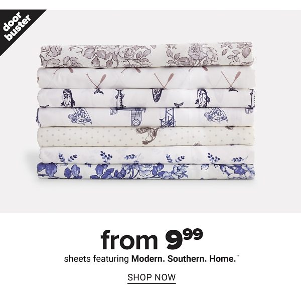 From 9.99 Sheets feat. Modern. Southern. Home. - Shop Now