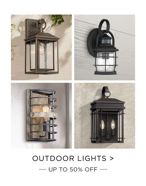 Outdoor Lights - Up To 50% Off 