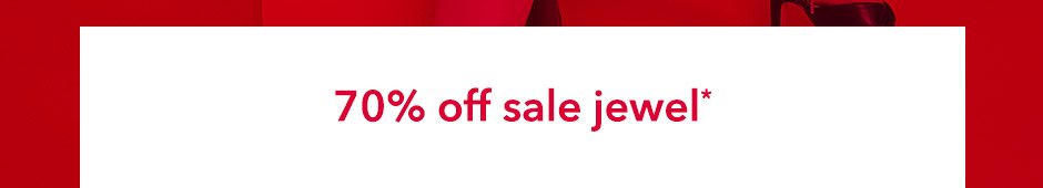 70% off Sale Jewel