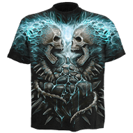 Flaming Spine T-Shirt