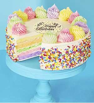 Bake Me a Wish! Happy Birthday Rainbow Cake SHOP NOW