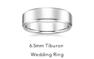 6.5mm Tiburon Wedding Ring