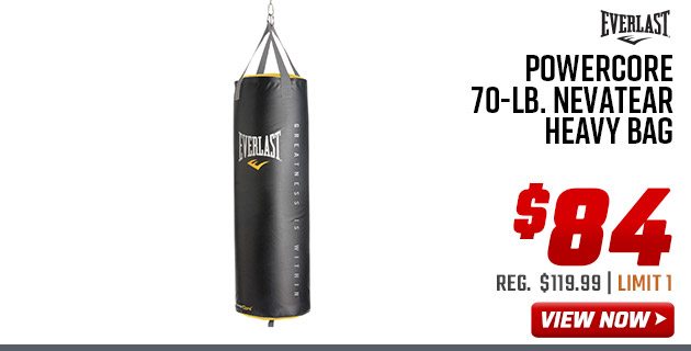 EVERLAST Powercore 70-lb. Nevatear Heavy Bag