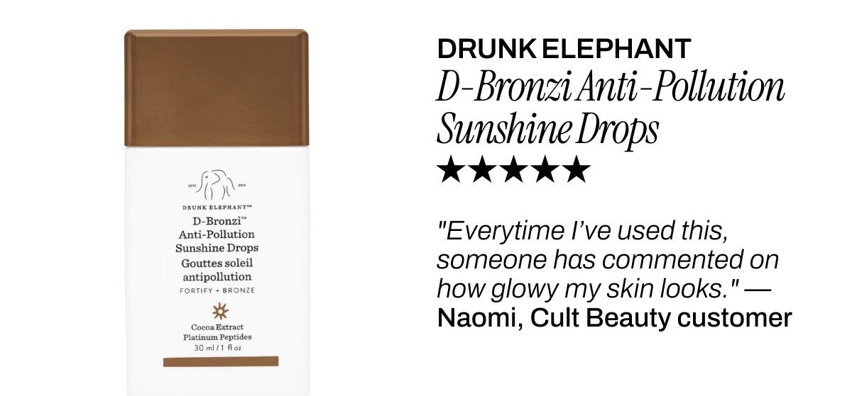 DRUNK ELEPHANT D-BRONZI ANTI-POLLUTION SUNSHINE DROPS