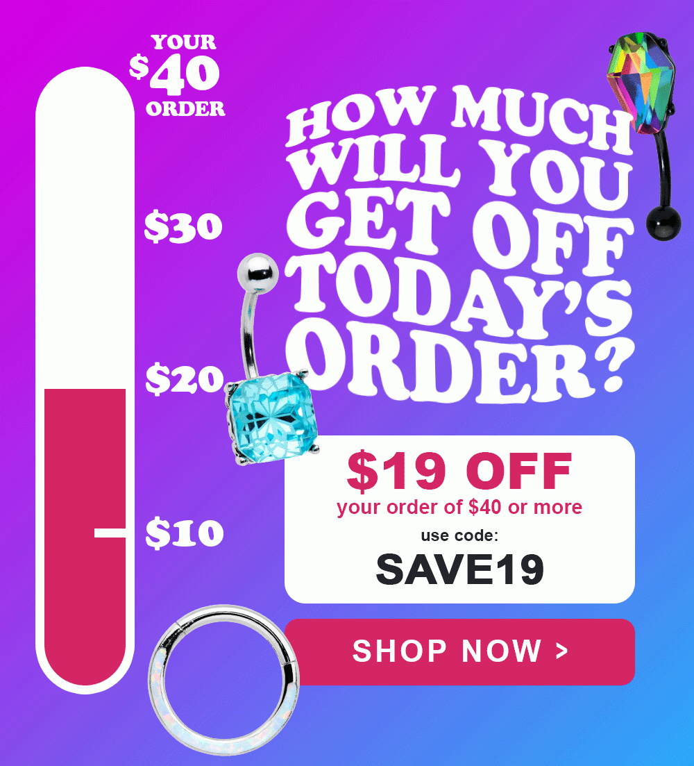 $19 Off your $40 Order - Use code: SAVE19