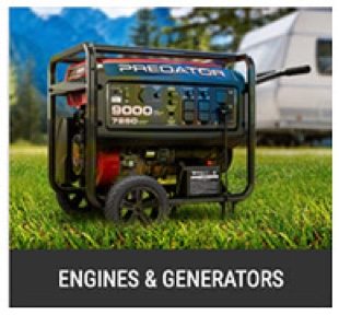 engine and generators