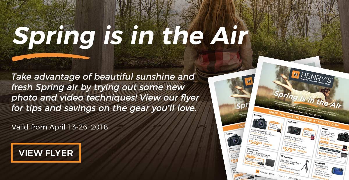 Spring is in the Air! Check out our new flyer, valid from April 12-26, 2018.