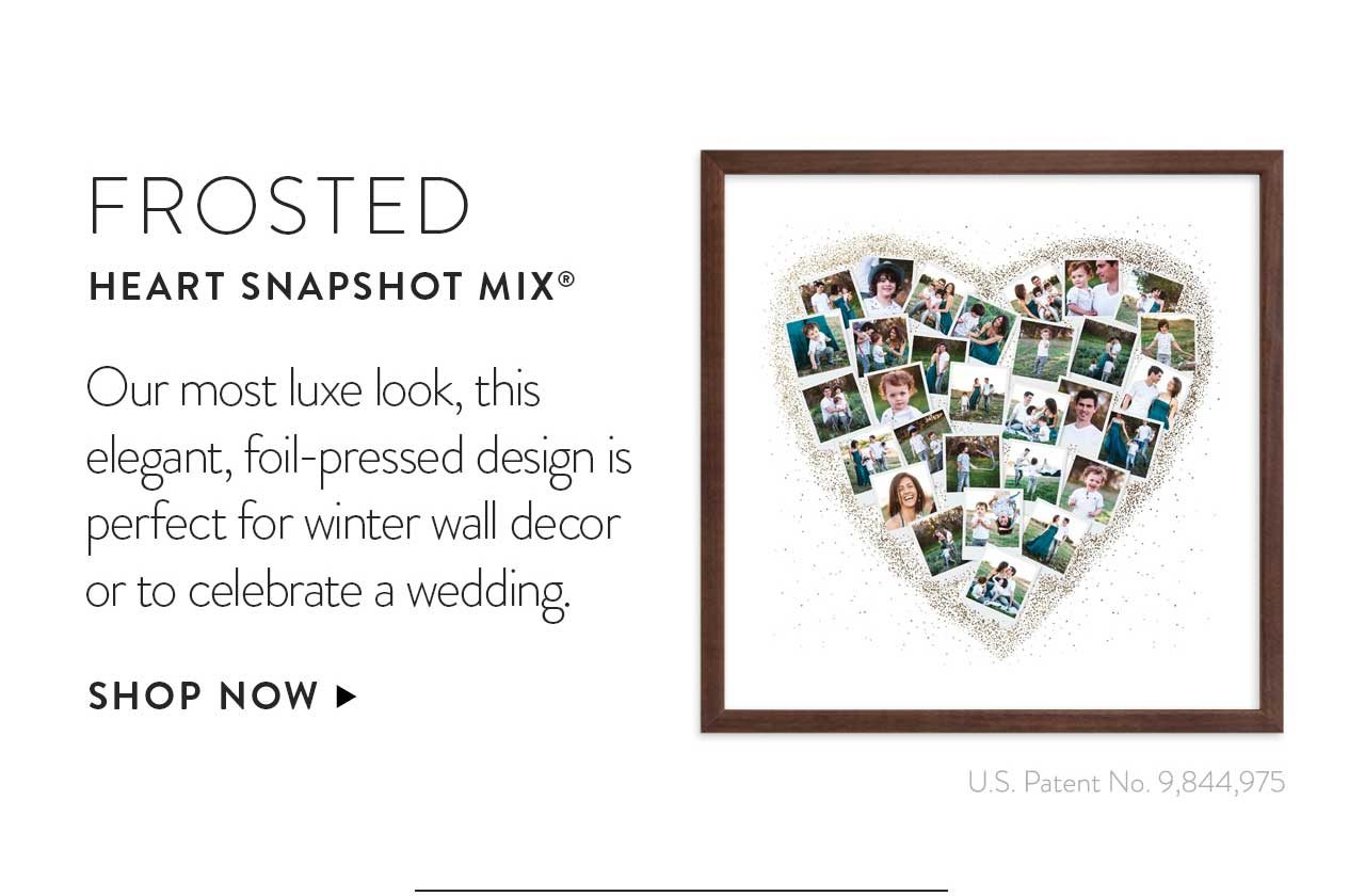 Frosted Heart Snapshot Mix