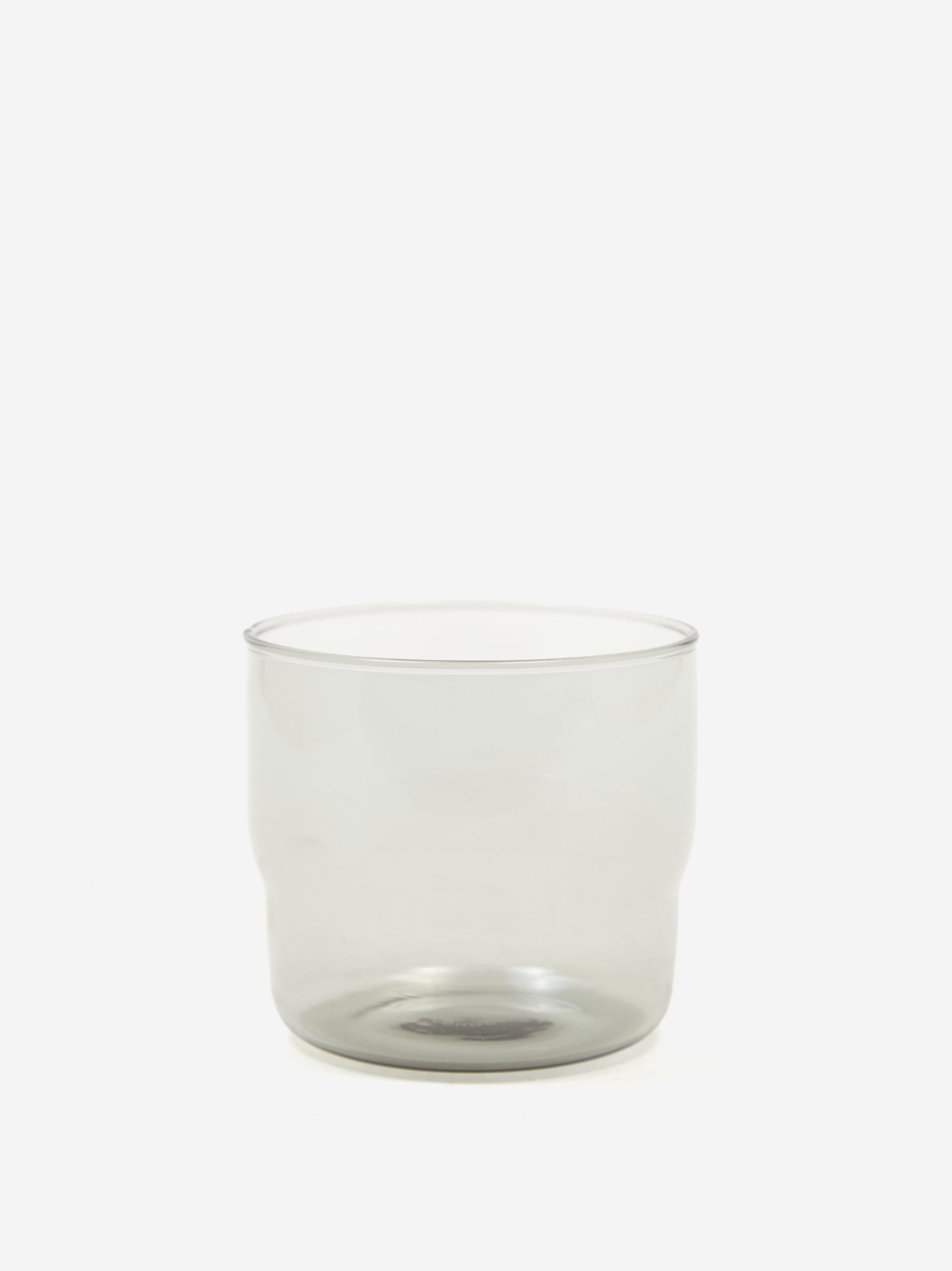 Image of Goodhood Lifestore Glass Stacking Tumbler 300ml - Dark Grey