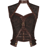 Elethia Steampunk Top