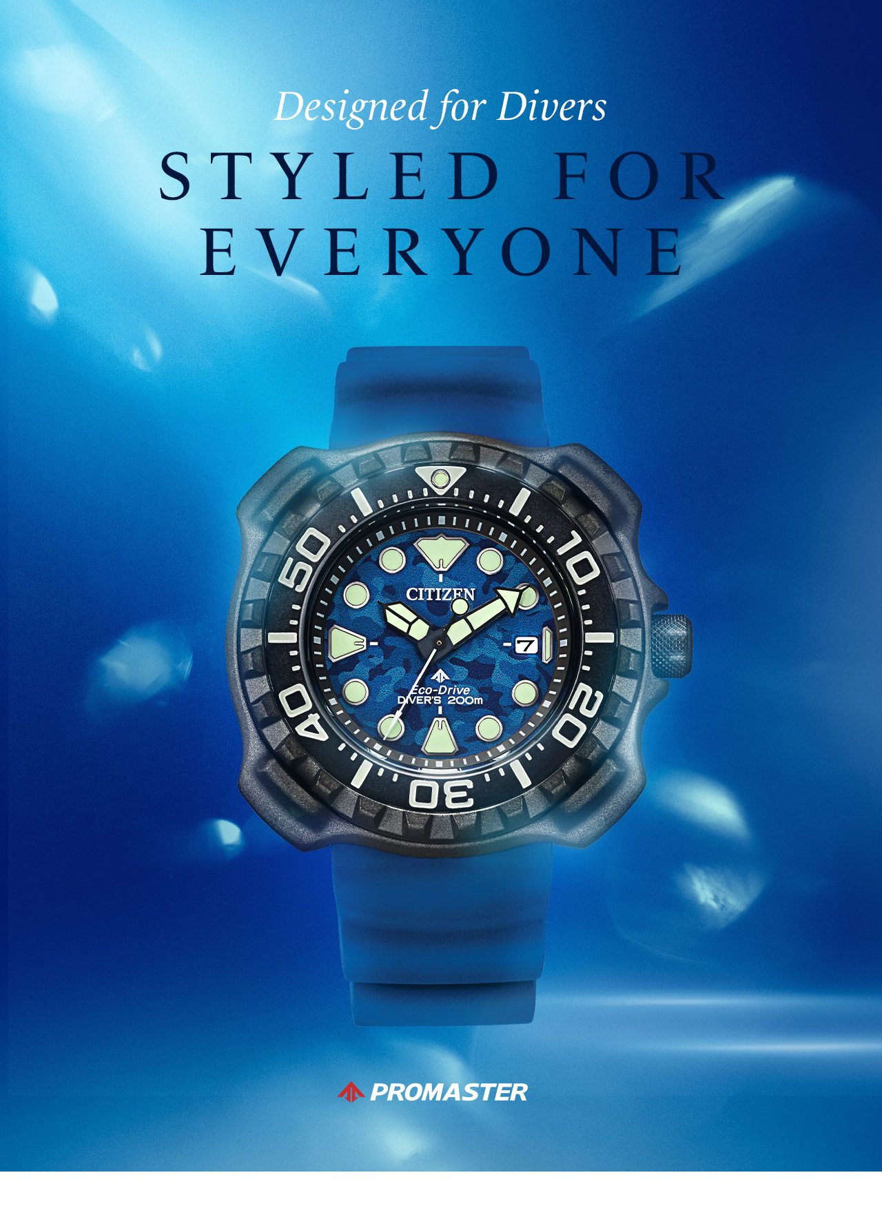 Designed for Divers. Styled for Everyone. 