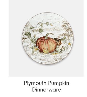 Plymouth Pumpkin Dinnerware