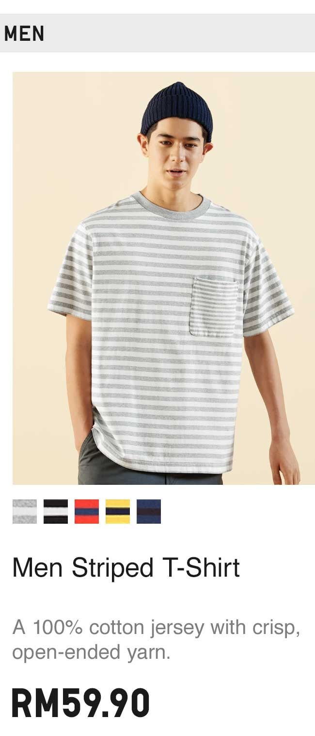 MEN STRIPED T-SHIRT