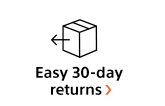 Easy 30-day returns