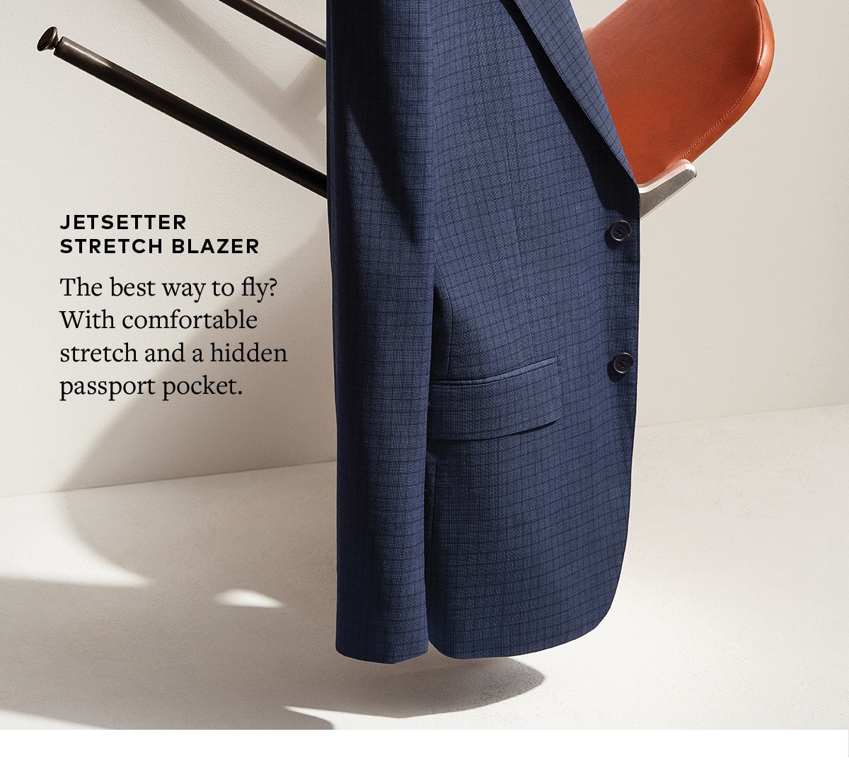 SHOP JETSETTER STRETCH BLAZER →