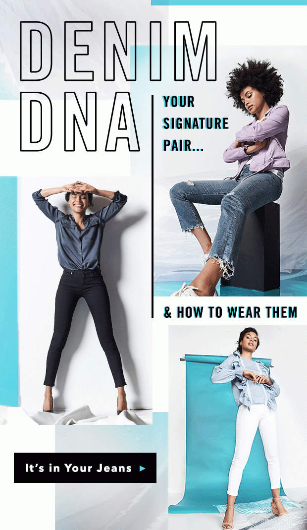 How do YOU wear denim? Find out.