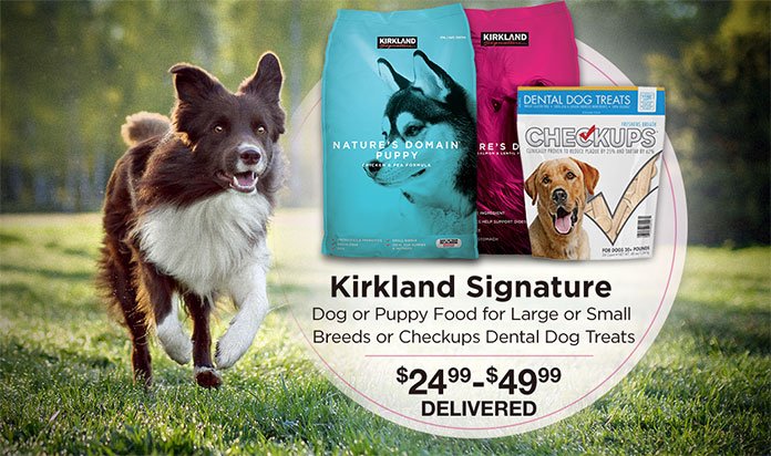 Kirkland Signature Dog or Puppy Food