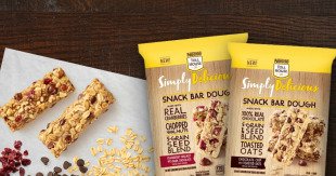 New $1/1 Nestlé Toll House Simply Delicious Snack Bar Dough Coupon