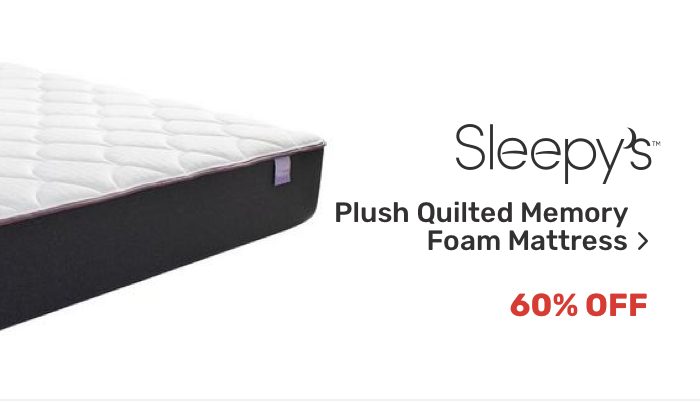 Sleepy's Plush Quilted Memory Foam Mattress