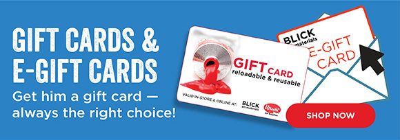 Gift Cards & E-Git Cards - Get him a gift card - always the right choice!