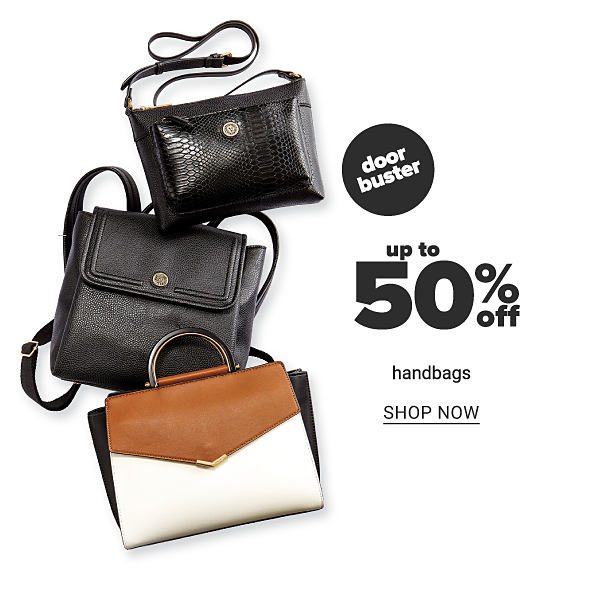 Up to 50% off Handbags - Shop Now