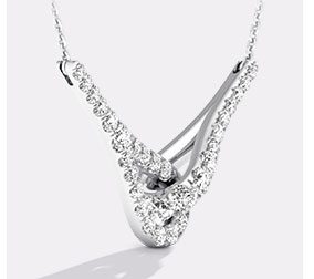 Love + Be Loved Diamond Necklace