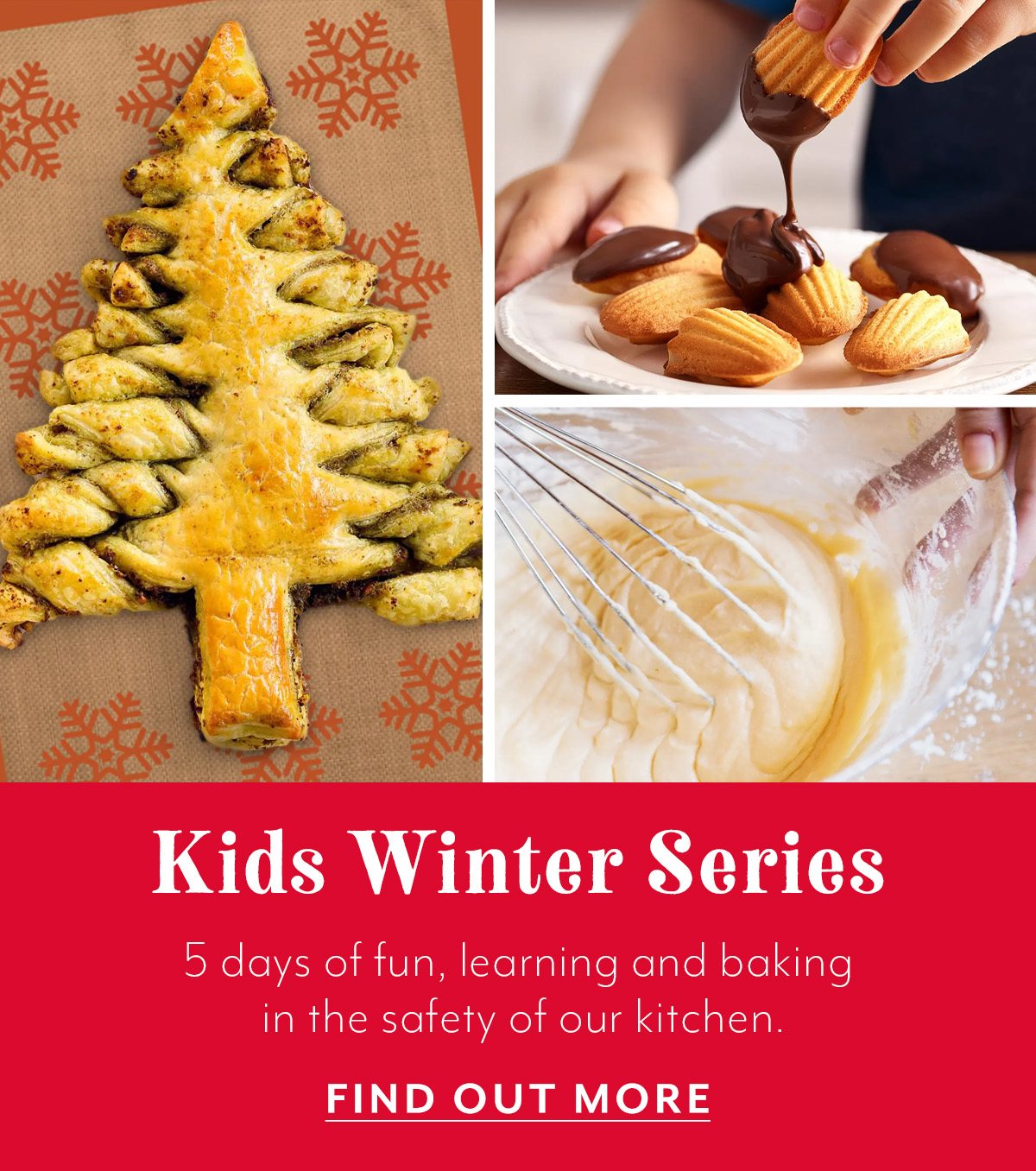 Kids' 5-Day Winter Cooking Class Series: Holiday Baking