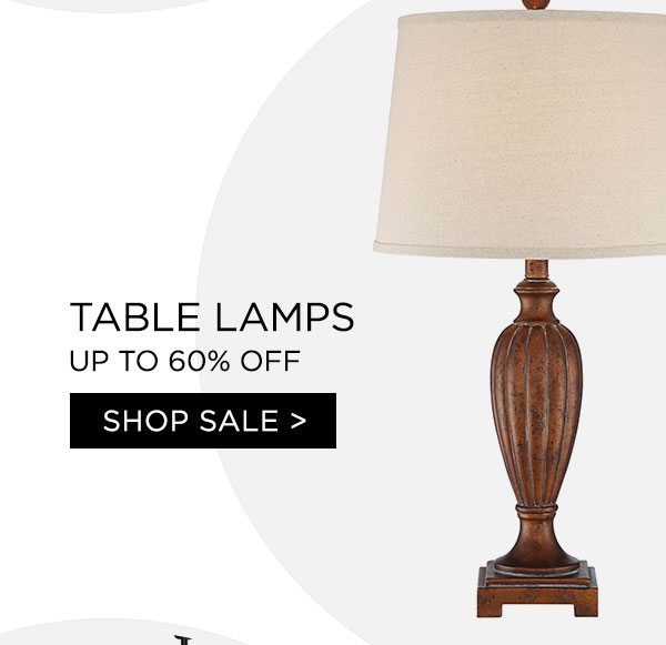 Table Lamps - Up To 60% Off - Shop Sale
