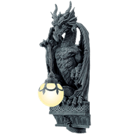 Dragon Hanging Orb Lamp