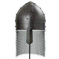 Viking Spangenhelm - Dark Metal Finish