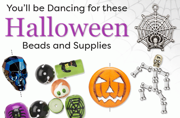 Halloween Beads and Supplies