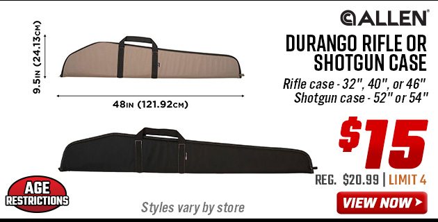 Allen Co. Durango Rifle or Shotgun Case