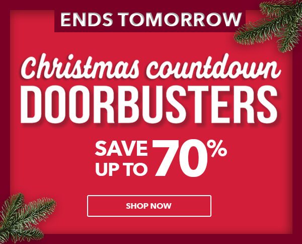 Christmas Countdown Doorbusters.