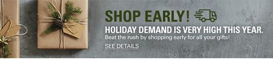 Shop Early!