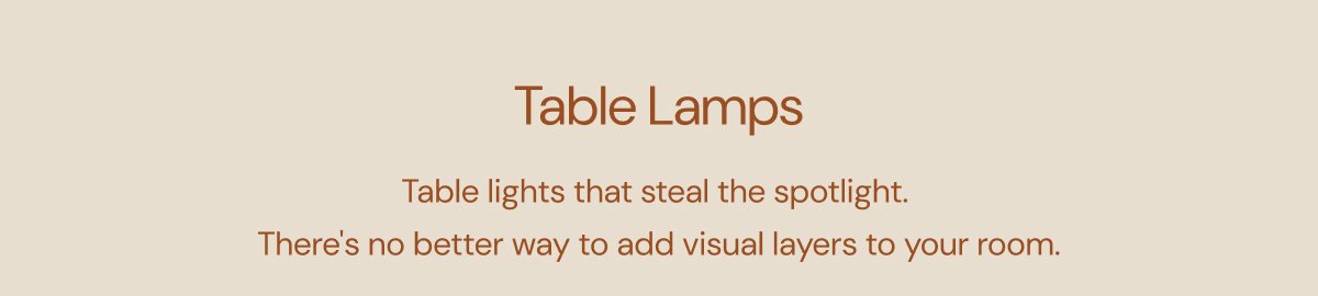 Table Lamps