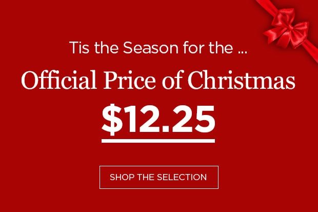 Official Price of Christmas $12.25