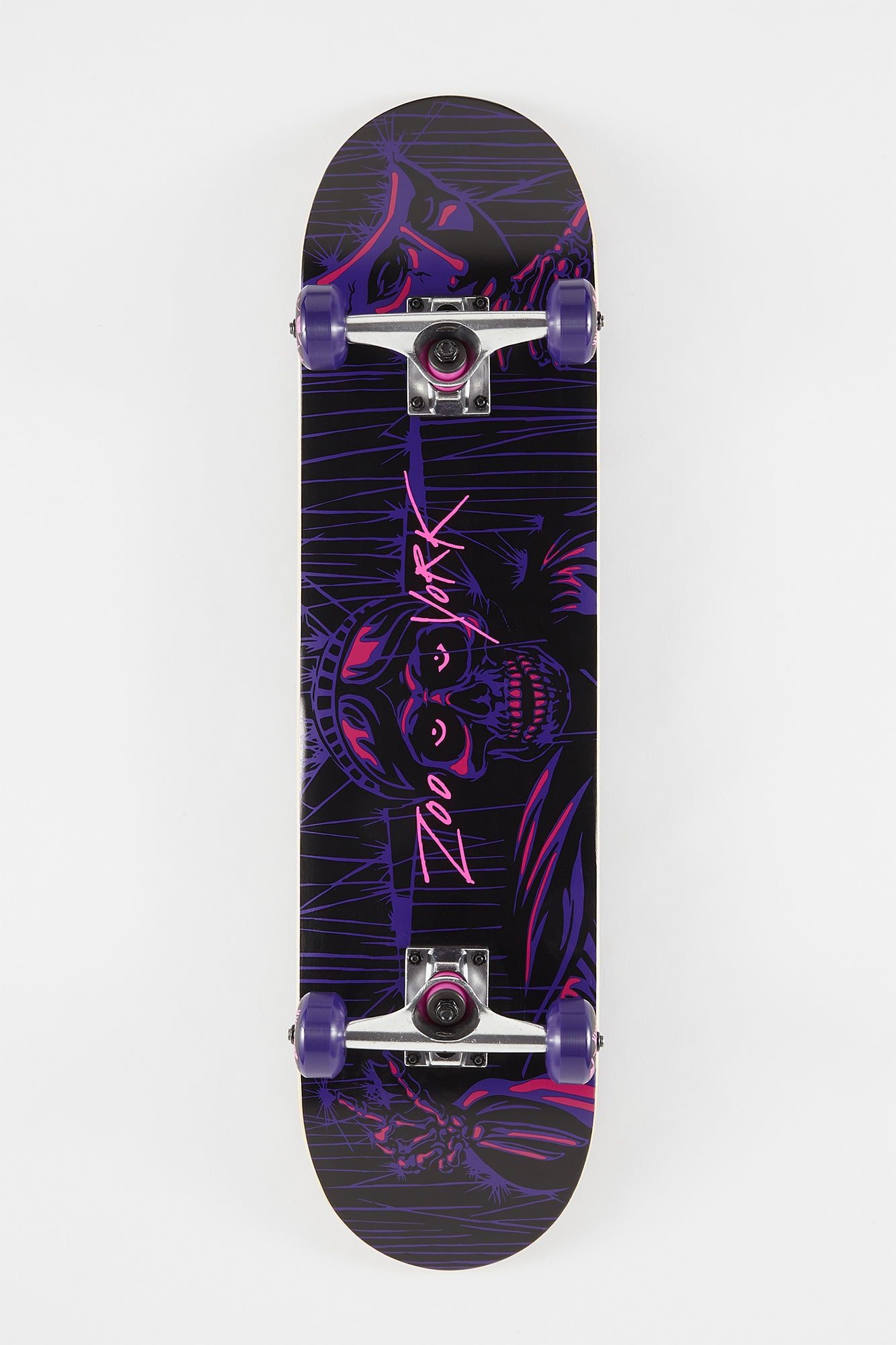 Image of Zoo York Skull Mask Skateboard 7.75