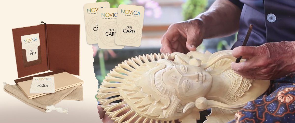 15% OFF Novica Gift Cards