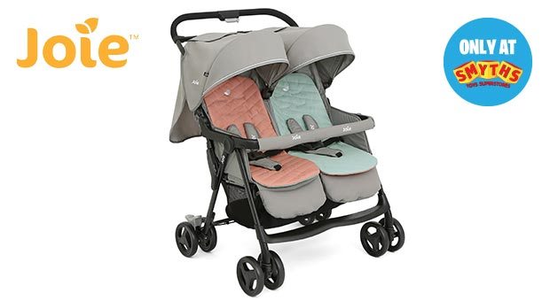 Joie Aire Twin Pushchair - Nectar and Mineral