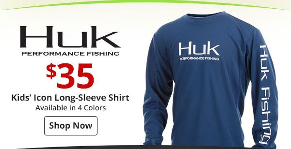 Huk Kids Long Sleeve Shirt