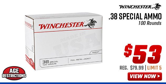 Winchester .38 Special Ammo