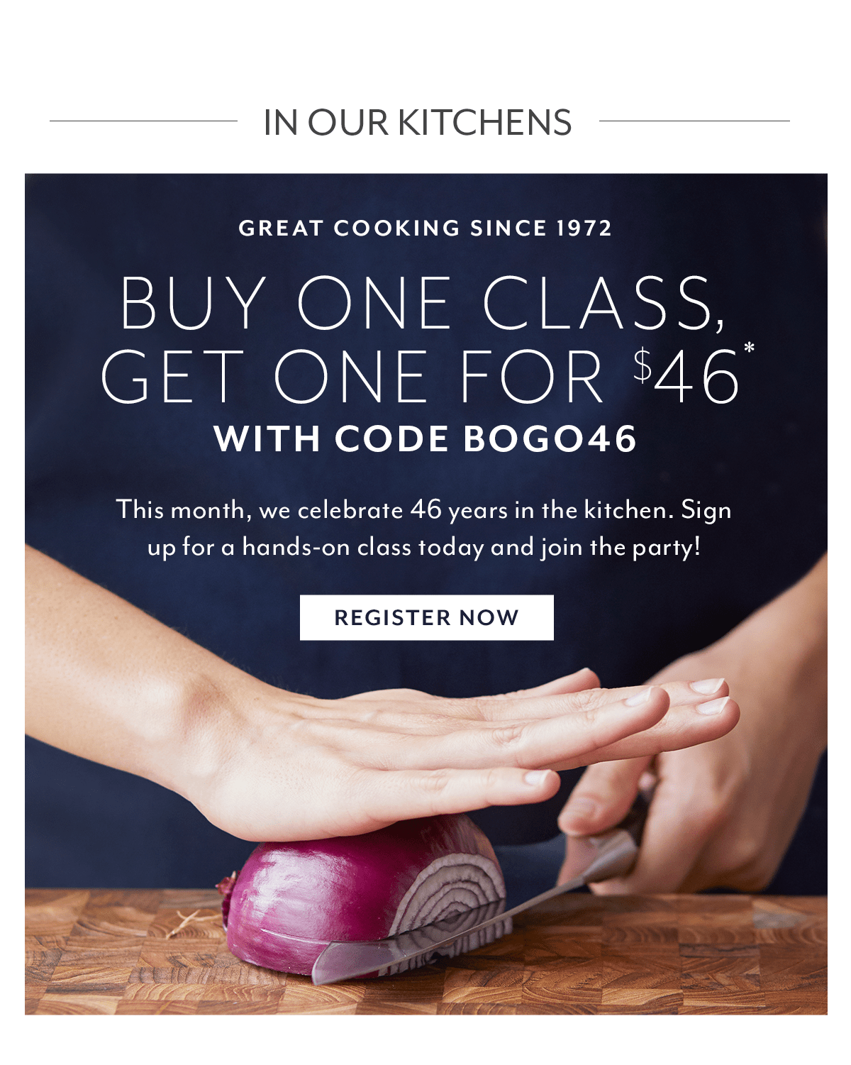 Buy One Class, Get One for $46