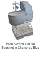 bliss sweetli deluxe bassinet review